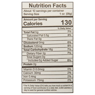 Tortilleria Mi Nina Organic Thin And Crispy Sea Salt Corn Chips 10oz - 10 OZ - Image 3