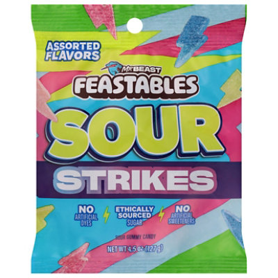 Feastables Sour Strikes - 4.5 OZ - Image 2