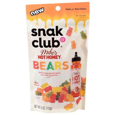 Mikes Hot Honey Gummy Bears - 4 OZ - Image 2