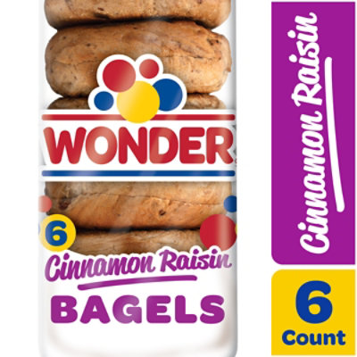 Wonder Cinnamon Raisin Bagels - 18 OZ - Image 3
