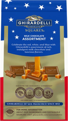Ghirardelli Milk Chocolate Assortment Squares - 4.8 Oz - Image 5