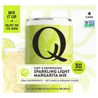 Q Tonic Mixer Margarita Lime 4-7.5 Fz - 4-7.5 FZ - Image 1