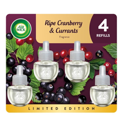 Air Wick Scented Oil Refill, Ripe Cranberry & Currants - 4-.67 Fz. - 2-.67 FZ - Image 1