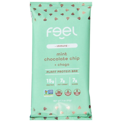 Feel Bar Mint Chocolate Chip - 2 OZ - Image 2