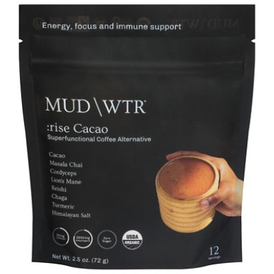 Mud Water Cacao 12 Serving Bag - 2.5 OZ - Image 2