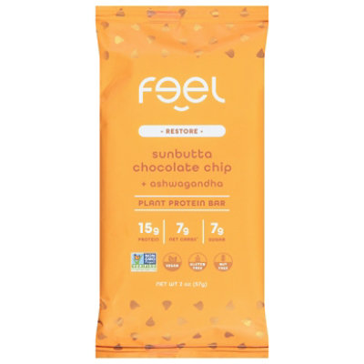 Feel Bar Bar Sunbutta Choco Chip - 2 OZ - Image 1