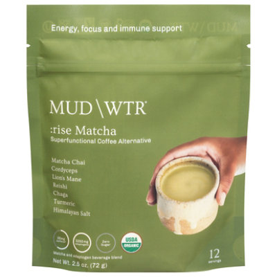 Mud Water Matcha 12 Serving Bag - 2.5 OZ - Image 1