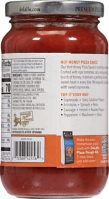 Delallo Pizza Sauce Hot Honey - 14 OZ - Image 5