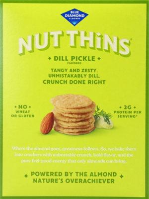 Blue Diamond Cracker Nut Thins Dill Pickle - 4 OZ - Image 5
