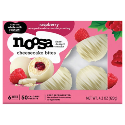 Noosa Raspberry Cheesecake Bites - 6ct/9pk - 4.4 OZ - Image 1