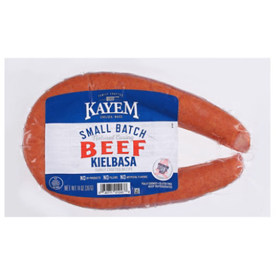 Kayem Fully Cooked Beef Kielbasa 14oz - 14 OZ - Image 3