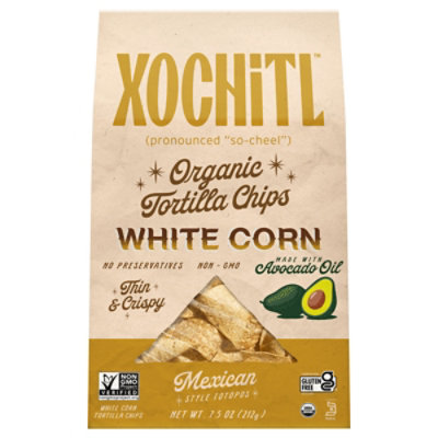 Xochitl Chip Corn White - 7.5 OZ - Image 1