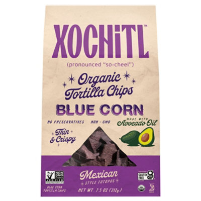 Xochitl Chip Corn Blue - 7.5 OZ - Image 1