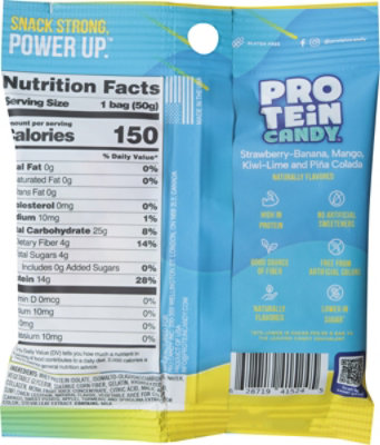Protein Candy Tropical Fruit Protein - 1.8 OZ - Image 5