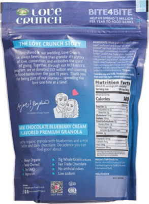Natures Path Granola Dark Chocolate Blueberry - 11.5 OZ - Image 6