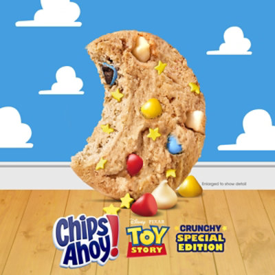 CHIPS AHOY! with Disney and Pixar's Toy Story Crunchy Candy Blasts Fudgy Chocolate Chip Cookies, Special Edition - 9.5 Oz - Image 2