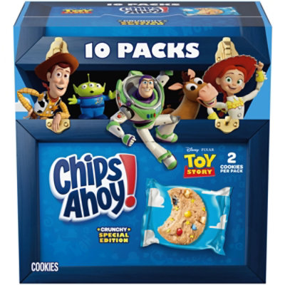 CHIPS AHOY! with Disney and Pixar's Toy Story Candy Blasts Fudgy Chocolate Chip Cookies Multipack - 10 Count - Image 1