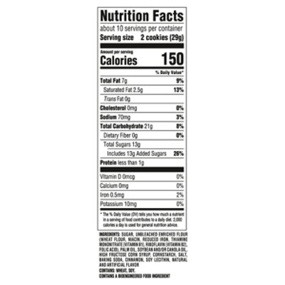 OREO Cinnamon Bun Sandwich Cookies, Limited Edition - 10.68 Oz - Image 4