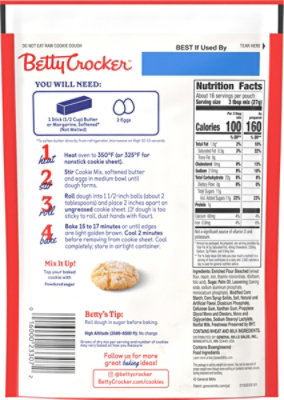 Betty Crocker Soft Baked Lemon Cookie Mix - 15.6 OZ - Image 5
