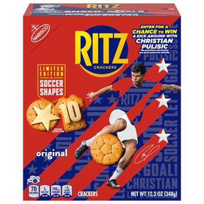 RITZ Original Crackers Limited Edition Soccer Shapes - 12.3 Oz - Image 4