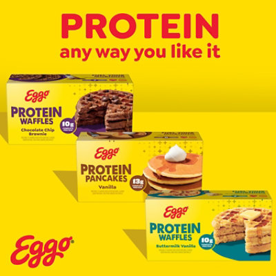 Kelloggs Eggo Mini Vanilla Protein Pancakes 8.4 Oz - 8.4 OZ - Image 8