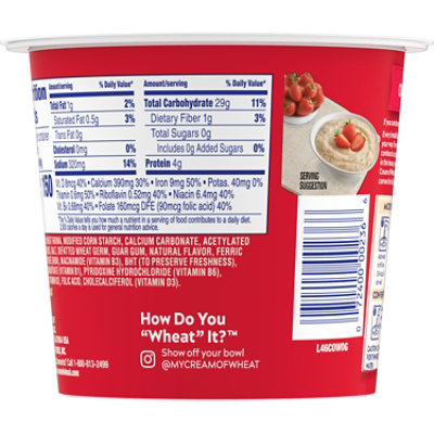 Cream Of Wheat To Go Cup Original - 2.29OZ - Image 6