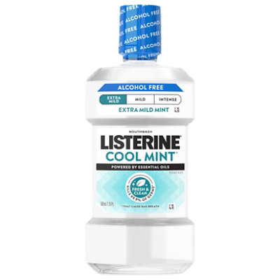 Listerine Cool Mint Alcohol Free Extra Mild 500ml - 500 ML - Image 2