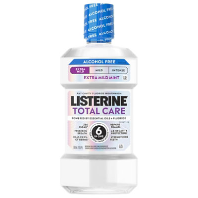 Listerine Total Care Alcohol Free Extra Mild 500ml - 500 ML - Image 1