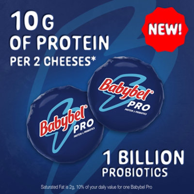 Mini Babybel Pro Cheese 12 Count - 8.5 OZ - Image 2