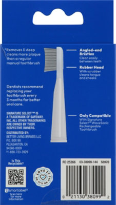 Signature Select Replacement Brush Heads 3 Ct - 3 CT - Image 3