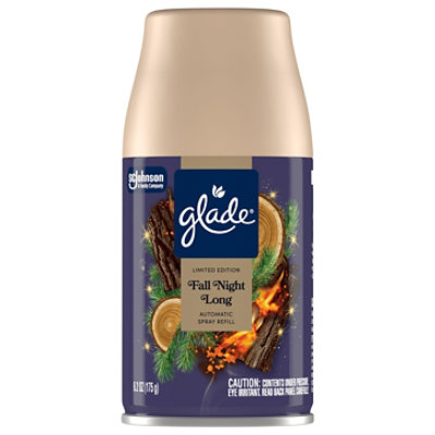 Glade Automatic Spray Air Freshener, Fall Night Long - 6.2 Oz. - 6.2 OZ - Image 1