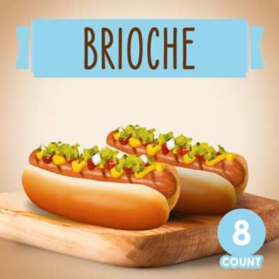 Atresano Brioche Hot Dog Buns - 13.55OZ - Image 3