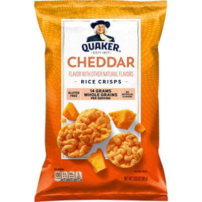 Quaker Rice Crisps Cheddar - 3.03 Oz - Image 1
