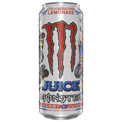 Monster Juice Strawberry Lemonade - 16 FZ - Image 2