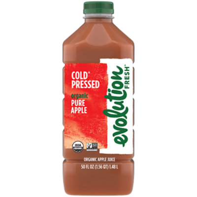 Evolution Fresh Organic Apple Juice 50fz - 50 FZ - Image 1