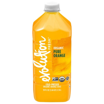 Evolution Fresh Organic Pulp Free Pure Orange Juice 50fz - 50 FZ - Image 2