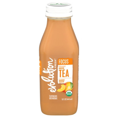 Evolution Fresh Organic Mango Peach Green Tea Focus 15fz - 15 FZ - Image 2