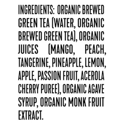 Evolution Fresh Organic Mango Peach Green Tea Focus 15fz - 15 FZ - Image 4