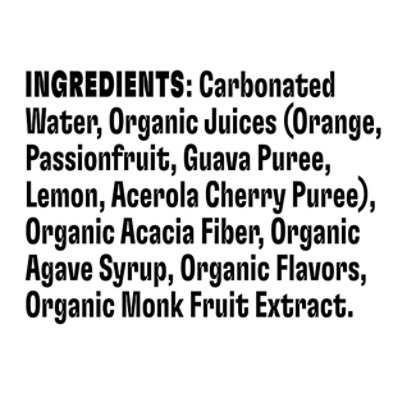 Evolution Fresh Organic Passion Orange Guava Soda 12fz - 12 FZ - Image 4