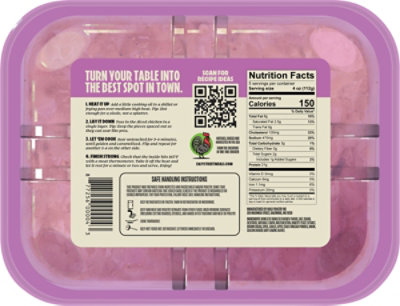 Easy Street Korean Bbq Diced Chicken Thighs 20 Oz - 20 OZ - Image 5