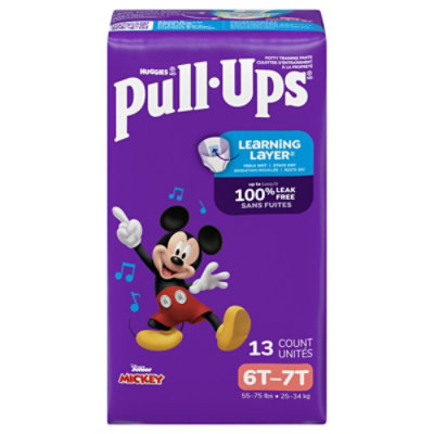 Pull-ups Learning Designs Jmbo 6t-7t Boy - 13 CT - Image 1
