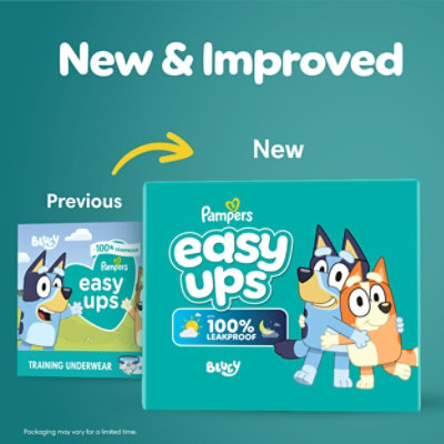 Pampers Easy Ups Diapers Base Version 4.5x 8/giant Extra - 40 CT - Image 2