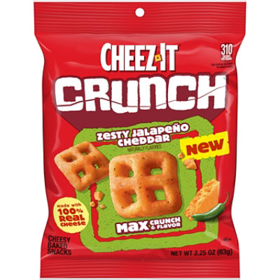 Cheez It Crunch Zesty Jalapeno Cheddar 2.2oz - 2.2 OZ - Image 4