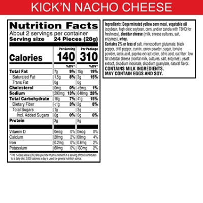 Cheez It Crunch Kickin Nacho 2.2oz - 2.25 OZ - Image 2