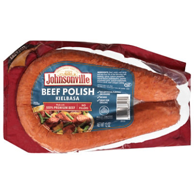 Johnsonville Beef Polish Kielbasa 12oz - 12 OZ - Image 2