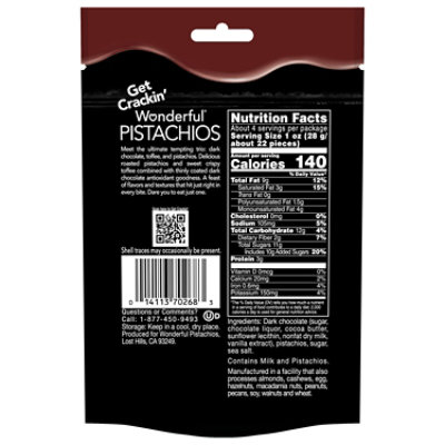 Wonderful Pistachios Chocolate Toffee - 4 Oz - Image 6