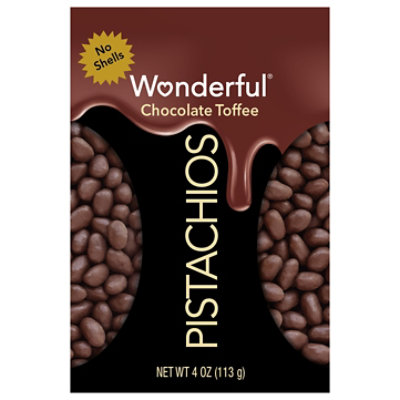 Wonderful No Shell Chocolate Toffee - 4 OZ - Image 1