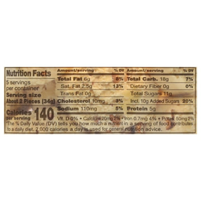 Ready-to-eat Protein Cookie Dough Bites Caramel Almond Sea Salt 6oz Cup - 6 OZ - Image 3