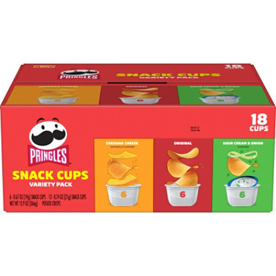 Pringles Snack Stacks 3 Flavor 18ct - 18 CT - Image 1