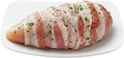 Chicken Breast Bacon Wrapped Stuffed With Triple Mushroom Net Wt 9oz - EA - Image 1